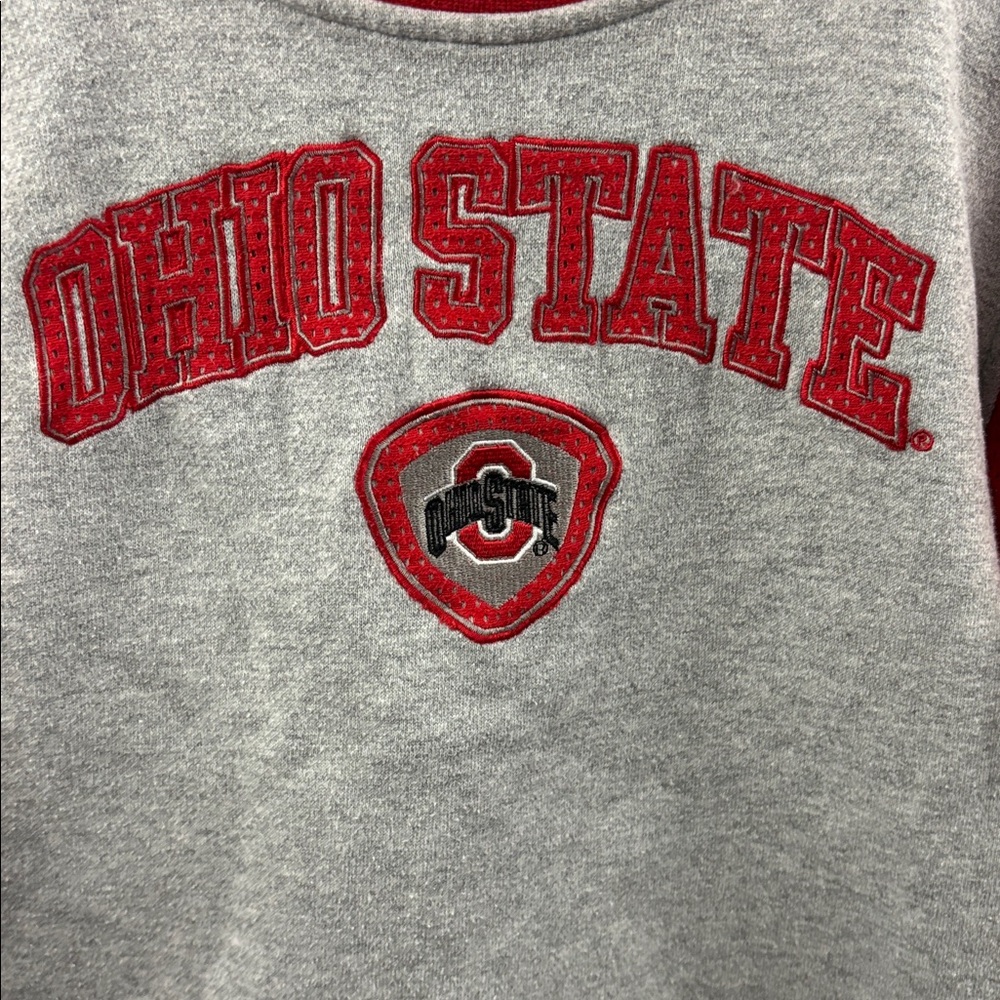 Vintage Ohio State University Buckeyes Kids Size 6 Red Gray Big Ten - Picture 3 of 6